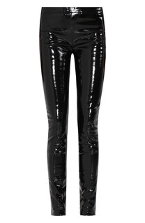Кожаные брюки с эластичным поясом Haider Ackermann