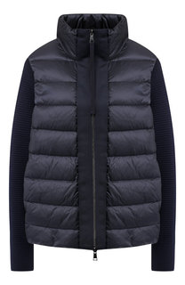Куртка на молнии с воротником-стойкой Moncler