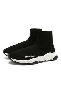 Текстильные кроссовки Speed без шнуровки Balenciaga