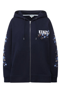 Хлопковый кардиган с логотипом бренда Kenzo