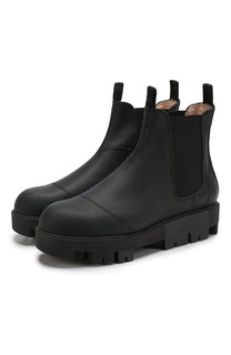 Кожаные челси на массивной подошве Acne Studios