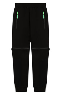 Хлопковые джоггеры с молниями Stella McCartney