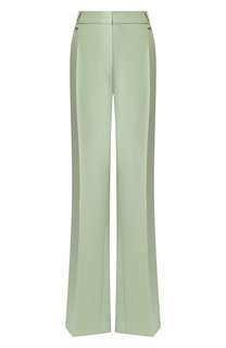 Расклешенные брюки из смеси шерсти и шелка Valentino