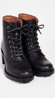 Frye Sabrina 6G Lace Up Boots