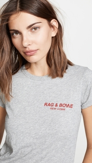 Rag & Bone/JEAN RB Logo Tee