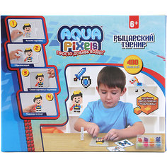 Набор для творчества 1Toy "Aqua pixels" Рыцарский туринир, 480 пикселей Lucky