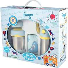 Набор Thermos Термос 2 шт. с насадками, голубой