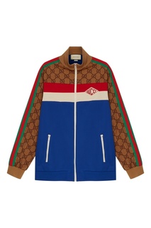 Олимпийка с комбинированным дизайном Gucci