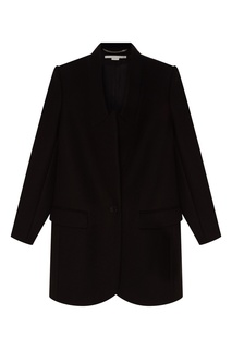 Черное пальто из шерсти Stella Mc Cartney