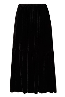 Черная бархатная юбка Stella Mc Cartney