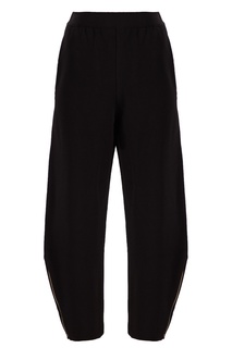 Черные брюки с эластичным поясом Stella Mc Cartney