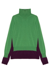 Зеленый с фиолетовым джемпер Marni