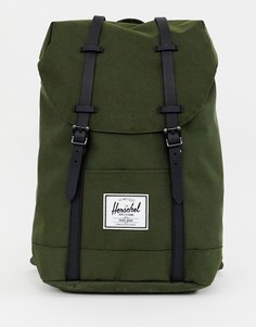 Рюкзак хаки Herschel Supply Co Retreat 19,5 л - Зеленый