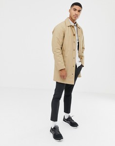 Дутый светло-коричневый макинтош Pull&Bear - Рыжий