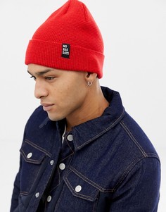 Красная шапка-бини Bershka - Красный