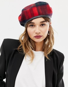 Берет в клетку ASOS DESIGN - Мульти