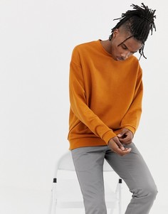 Oversize-свитшот ASOS DESIGN - Коричневый