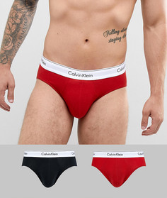 Набор из 2 хлопковых боксеров-брифов Calvin Klein - Мульти