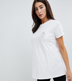 Футболка с принтом ASOS DESIGN Maternity - Белый