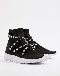 Декорированные кроссовки ASOS DESIGN - Черный