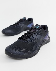 Черные кроссовки Nike Training Metcon 4 AH7454-001 - Черный