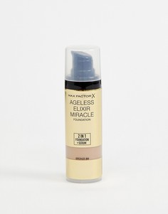 Основа под макияж 2 в 1 Max Factor Ageless Elixir Miracle - Рыжий