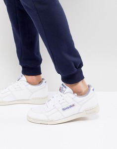 Белые кроссовки Reebok Workout Plus R12 V61811 - Белый