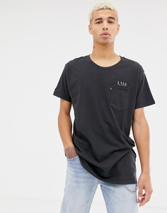 Длинная футболка Levis Line 8 - Черный
