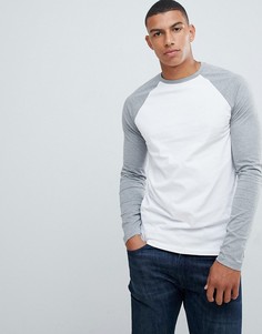 Лонгслив с контрастными рукавами реглан ASOS DESIGN - Мульти