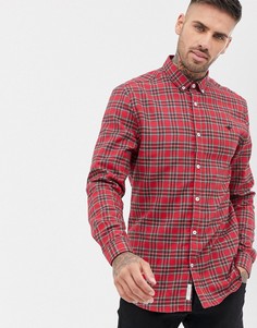 Красная рубашка в клетку тартан River Island - Красный