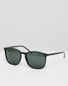 Квадратные солнцезащитные очки Ray-Ban 0RB4387 - Черный