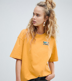Желтая футболка из органического хлопка Puma - Желтый