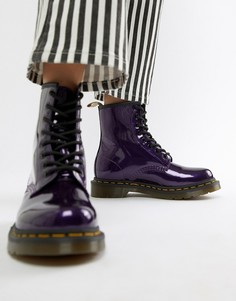 Фиолетовые ботильоны Dr Martens 1460 - Фиолетовый