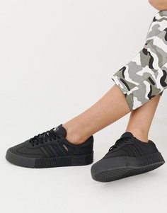 Черные кроссовки Adidas Originals Samba - Черный
