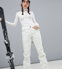 Белые эластичные брюки Volcom Species - Белый