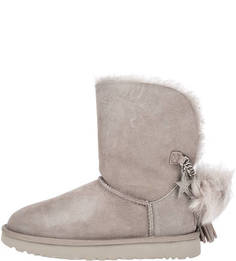 Замшевые полусапоги с декоративной отделкой Classic Charm Boot UGG Australia