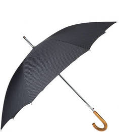 Зонт-трость в полоску с деревянной ручкой Doppler