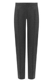 Шерстяные брюки прямого кроя Giorgio Armani