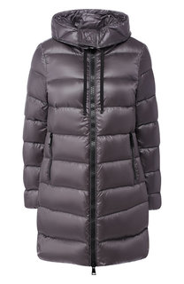 Стеганый пуховик Moncler Suyen с капюшоном Moncler