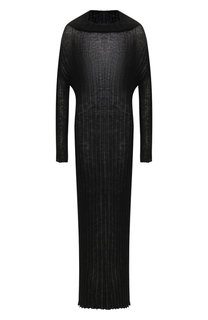 Платье-макси со спущенным рукавом Ann Demeulemeester