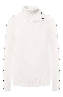 Пуловер с высоким воротником DKNY