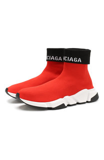 Текстильные кроссовки Speed Balenciaga