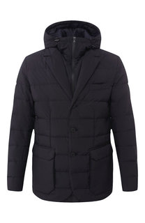 Пуховая куртка на молнии с капюшоном Moncler