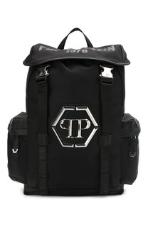 Текстильный рюкзак с двумя внешними карманами Philipp Plein