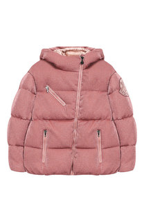 Куртка на молнии с капюшоном Moncler Enfant
