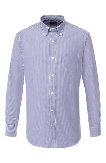 Хлопковая сорочка с воротником button down Paul&Shark