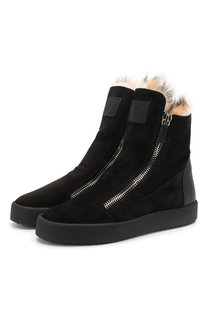 Кожаные ботинки Lexy Giuseppe Zanotti Design