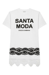 Хлопковая футболка Dolce & Gabbana