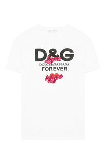 Хлопковая футболка Dolce & Gabbana