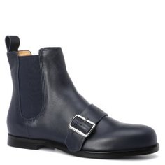 Ботинки JIL SANDER NAVY JN31058A темно-синий